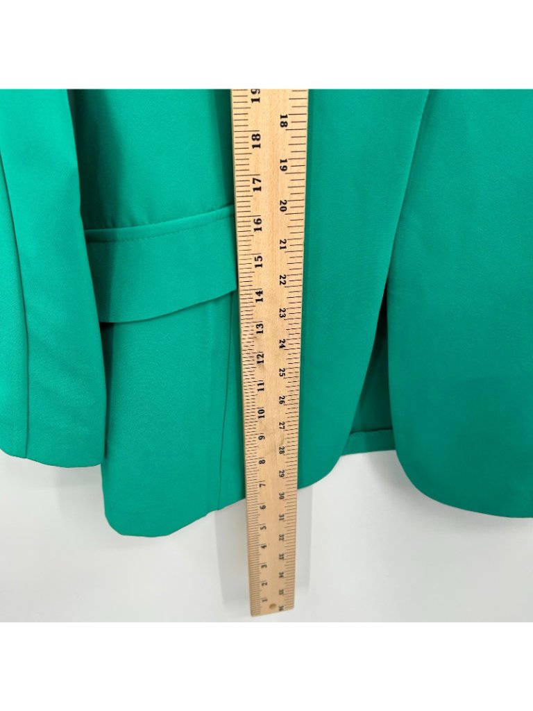 Elagia Tailored Blazer Jacket Women's Size Large Mint Green Single Button Nwt — image 5 of 8